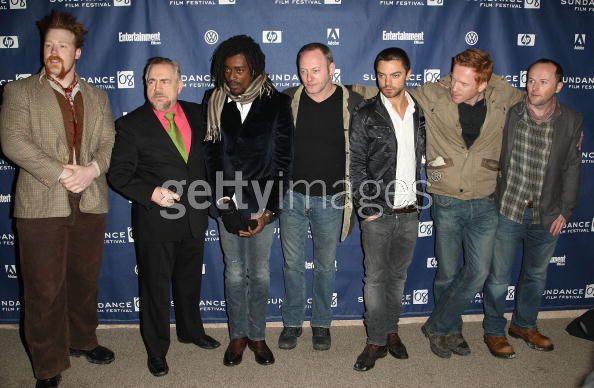 Actors Sheamus O' Shaunessy, Brian Cox, Seu Jorge, Liam Cunningham, Dominic Cooper, Damian, and director Rupert Wyatt.
