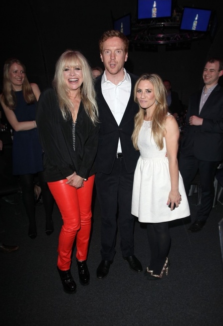 Jo Wood, Damian Lewis and Georgie Thompson
