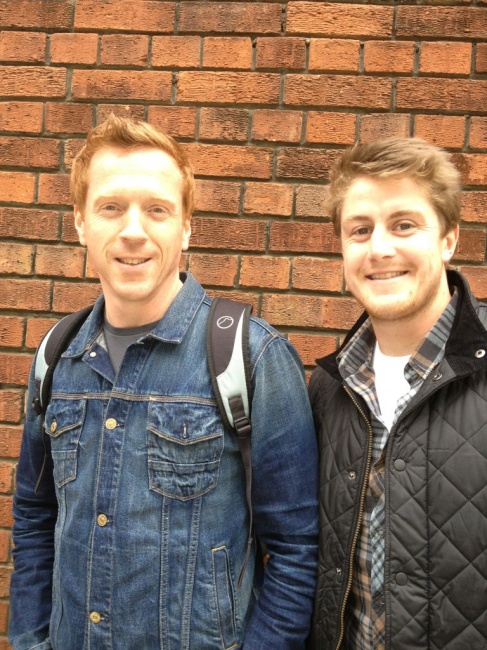 Damian Lewis at the England vs West Indies match at Lordâ€™s on May 18th 2012
