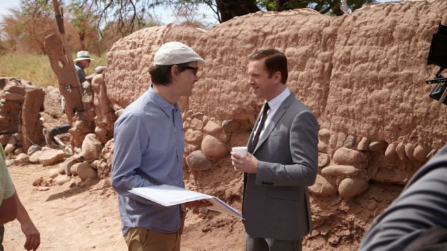  Damian Lewis and Director Adam Smith on the set of 'Desire'
Jaguar promote it's stylish F-type with a film of it's own..

See the film here: http://bit.ly/19DAoLc
Keywords: Jaguar, F-Type, Advertising