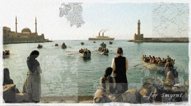 Brides - Samothrace Harbor scene wallpaper
