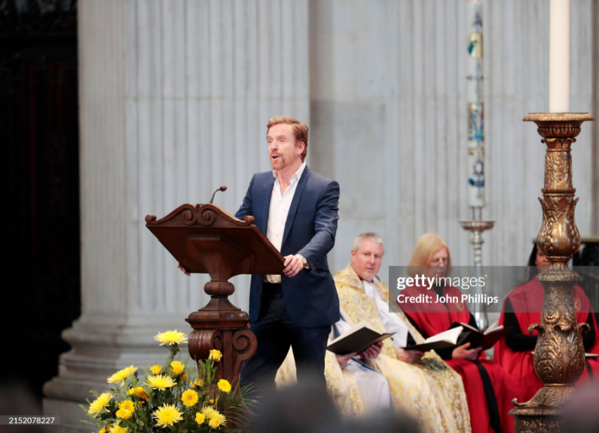 Damian Lewis Recited Poem at Invictus Ceremony