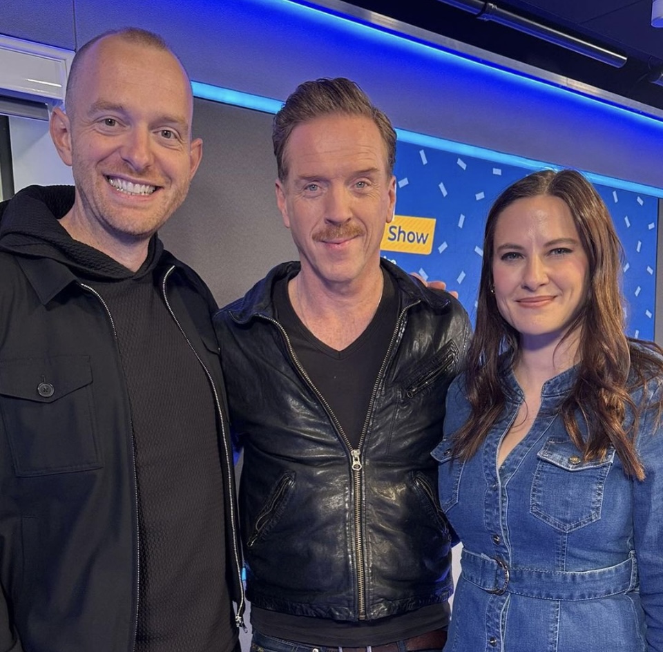 Damian Lewis Was Guest On The 4 ’til 7 Show with Tom and Kat