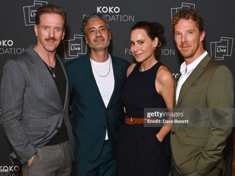 Damian Lewis Attended Letters Live Fundraising Event in Aid of The KOKO Foundation