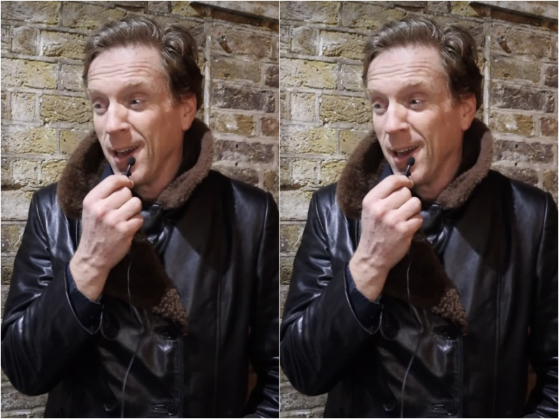 Damian Lewis Attended Play ‘The Double Act’