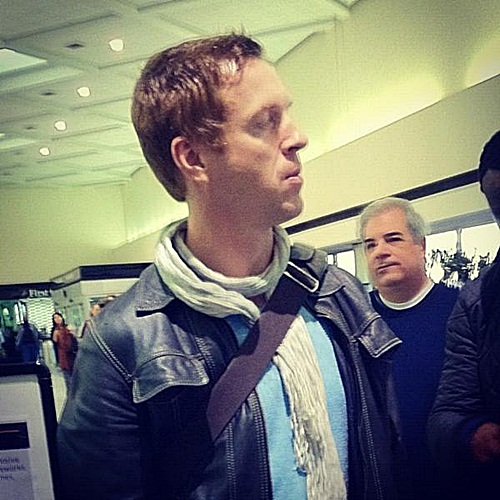 Damian spotted at CLT on Nov 10