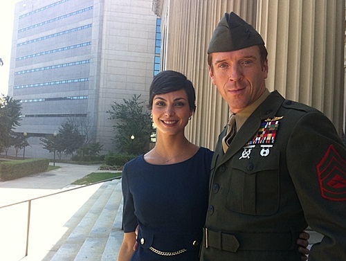 Another 'Homeland' on set pic