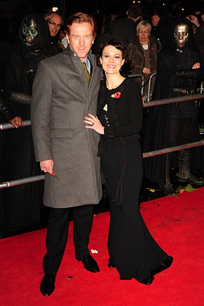 Damian Lewis and Helen McCrory at the World Premiere of 'Harry Potter And The Deathly Hallows: Part 1' on Thursday