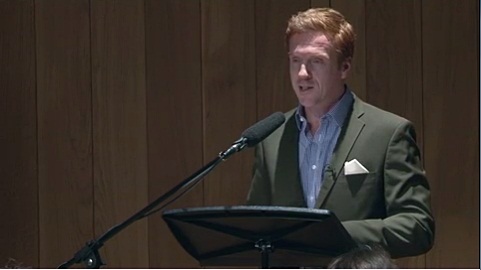 Damian at the Oxford Literary Festival on April 7th