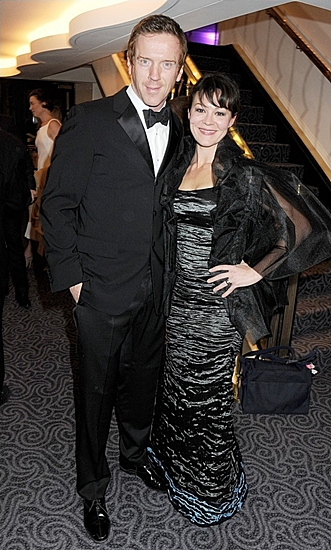 Damian Lewis with Helen McCrory at the 57th Evening Standard Theatre Awards