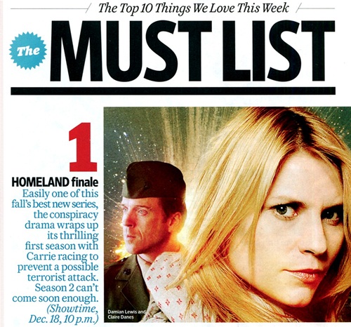 Entertainment Weekly (16 December 2011)