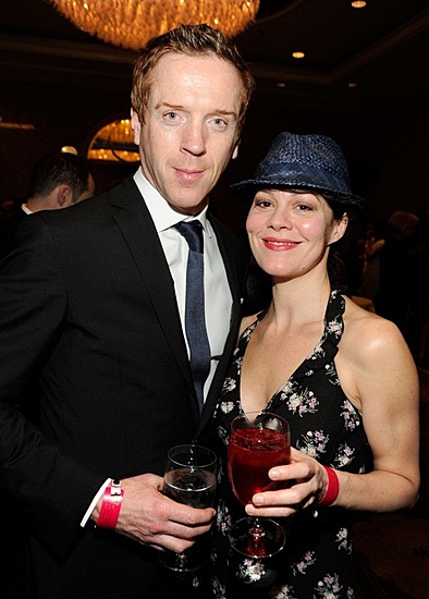 Damian and Helen at the BAFTA LA Tea Party on Jan 14th