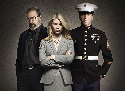 Homeland promo shoot