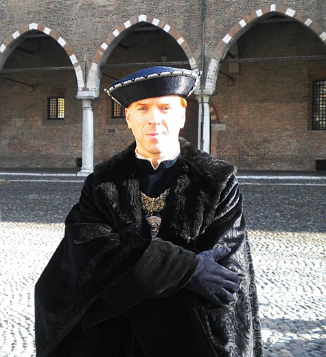 On the set of 'Romeo and Juliet'