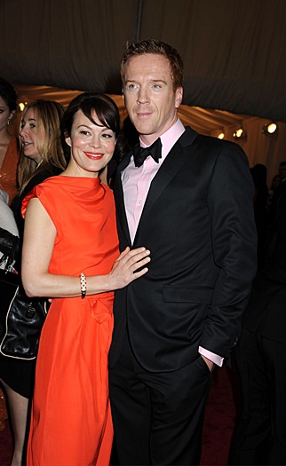 Helen McCrory and Damian Lewis at the MET Costume Institute Gala Benefit