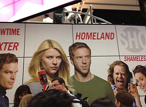 Showtime booth at Comic-Con