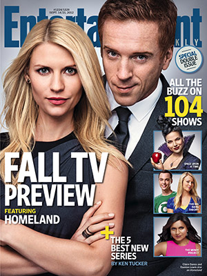EW's Homeland cover