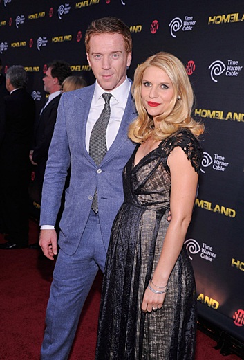 At the 'Homeland' Season 2 premiere in NYC