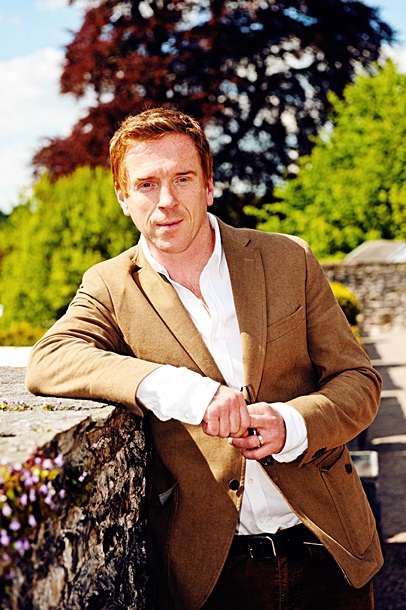 Damian Lewis at Aberglasney Mansion on May 25th