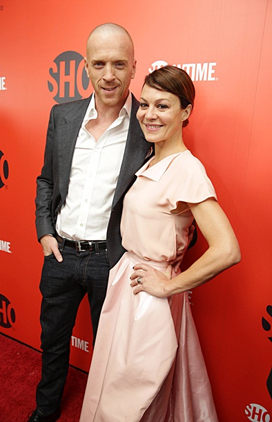 Damian Lewis and Helen McCrory at at Showtime's 2013 'Emmy Eve Siorre' Sept 21