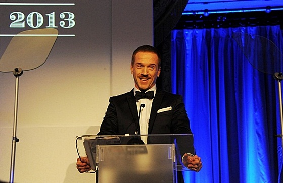 Damian Lewis at the Evening Standard Theatre Awards on Sunday