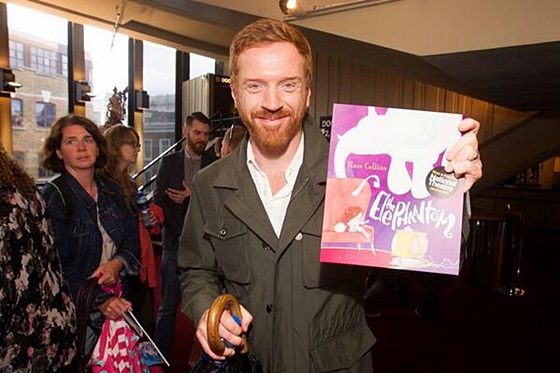 Damian Lewis  attends the after party for the press performance of the Elephantom.