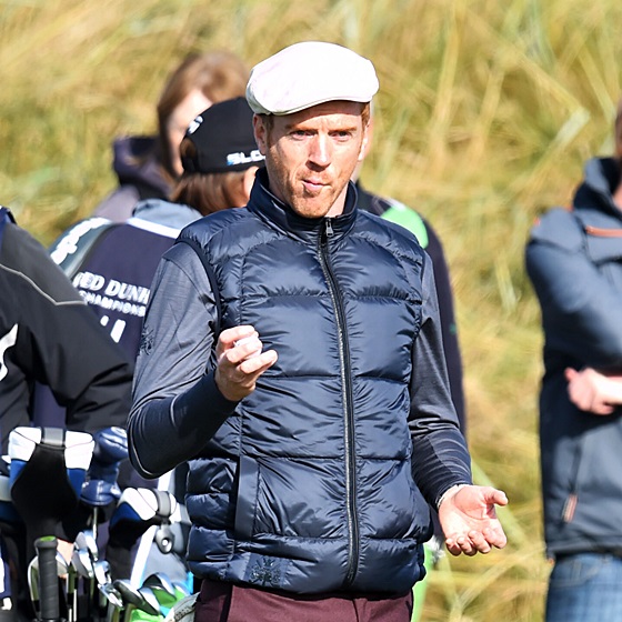 Damian Lewis at the Alfred Dunhill Links Championship