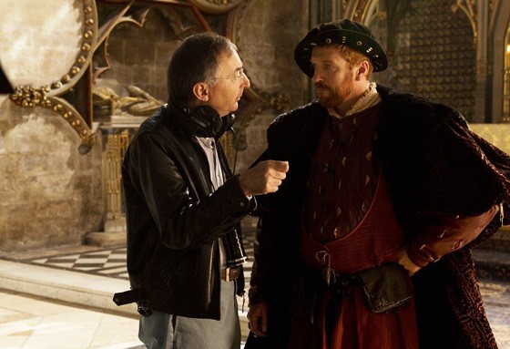 Damian Lewis with director Peter Kominsky