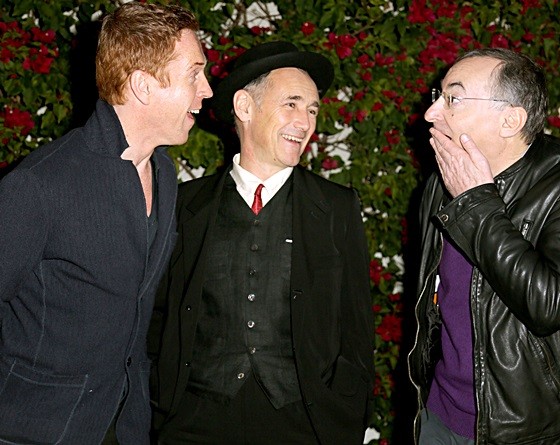 Damian Lewis, Mark Rylance, and director Peter Kosminsky