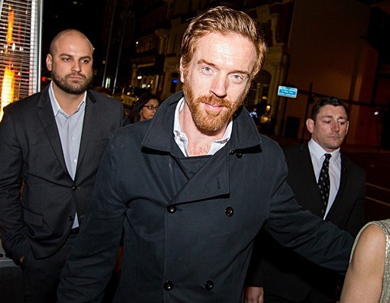 Arriving at the "A Little Chaos' after party