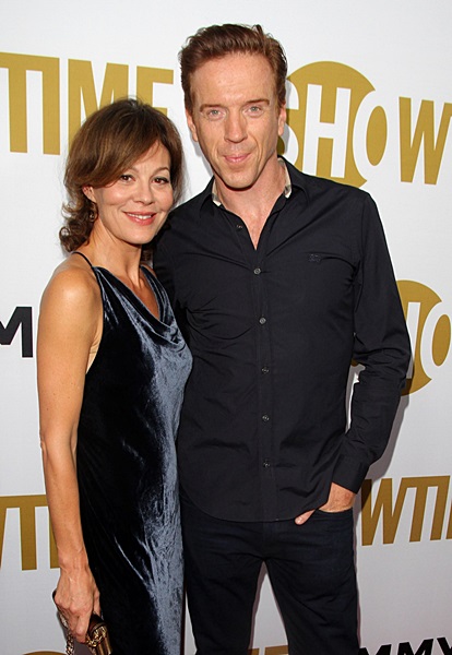 Damian Lewis and Helen McCrory at the Showtime's Pre-Emmy Party